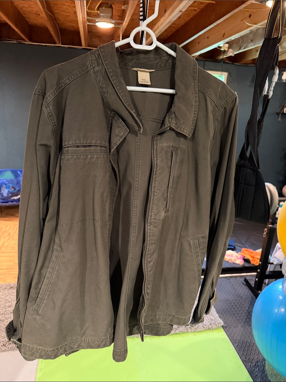 Women's Olive Utility Jacket - Duluth